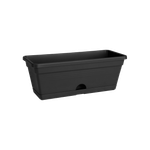 green basics balkonkasten mini 30cm living schwarz